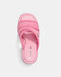 COACH®,QUINTIN SANDAL,Flower Pink,Inside View,Top View
