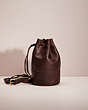 COACH®,VINTAGE BIXBY SLING,Leather,Large,Brass/Brown,Front View