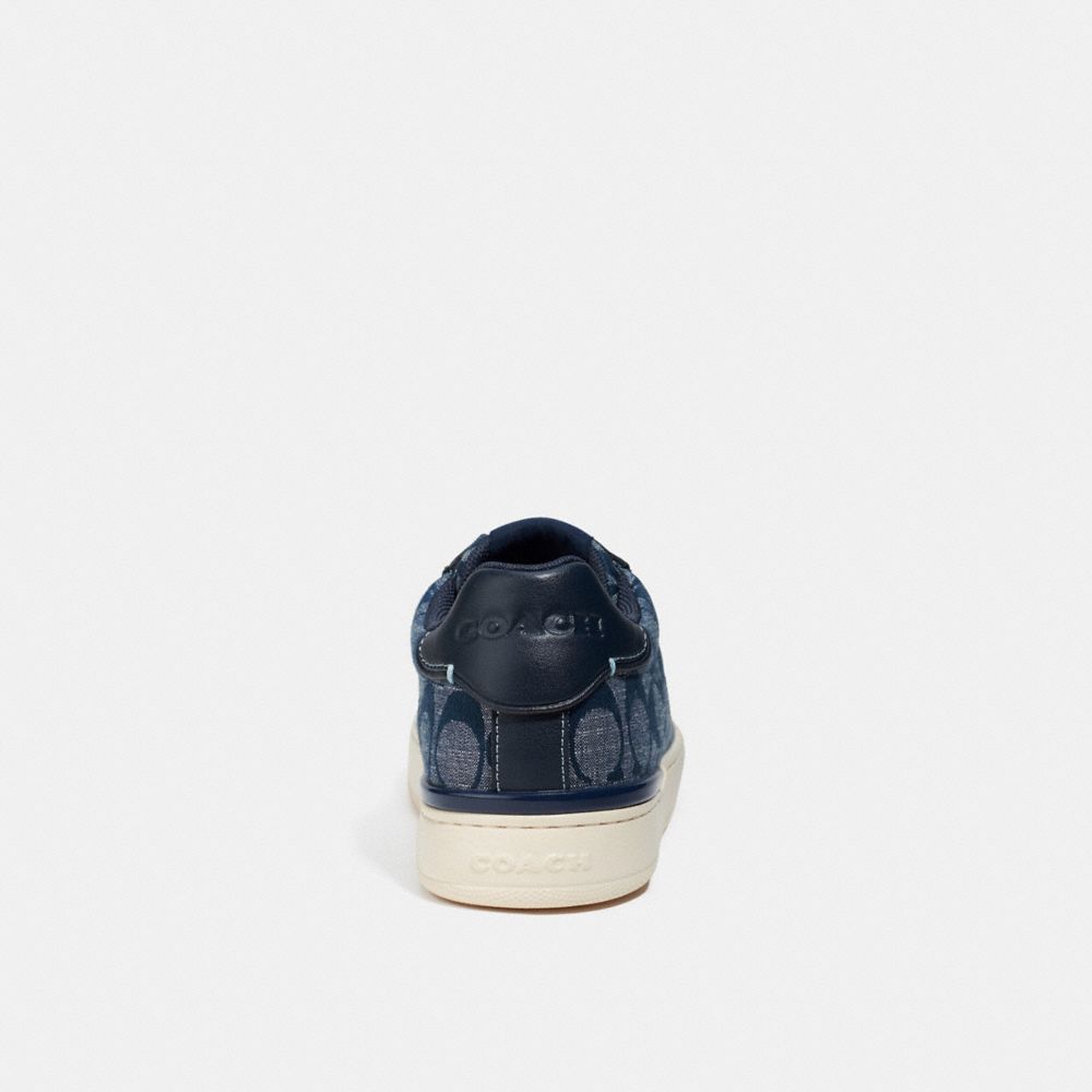 COACH®  Clip Low Top Sneaker In Signature Chambray