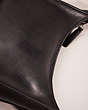 COACH®,VINTAGE JANICE RICCARDI-DISANTO'S LEGACY BAG,Glovetanned Leather,Large,Brass/Black,Closer View
