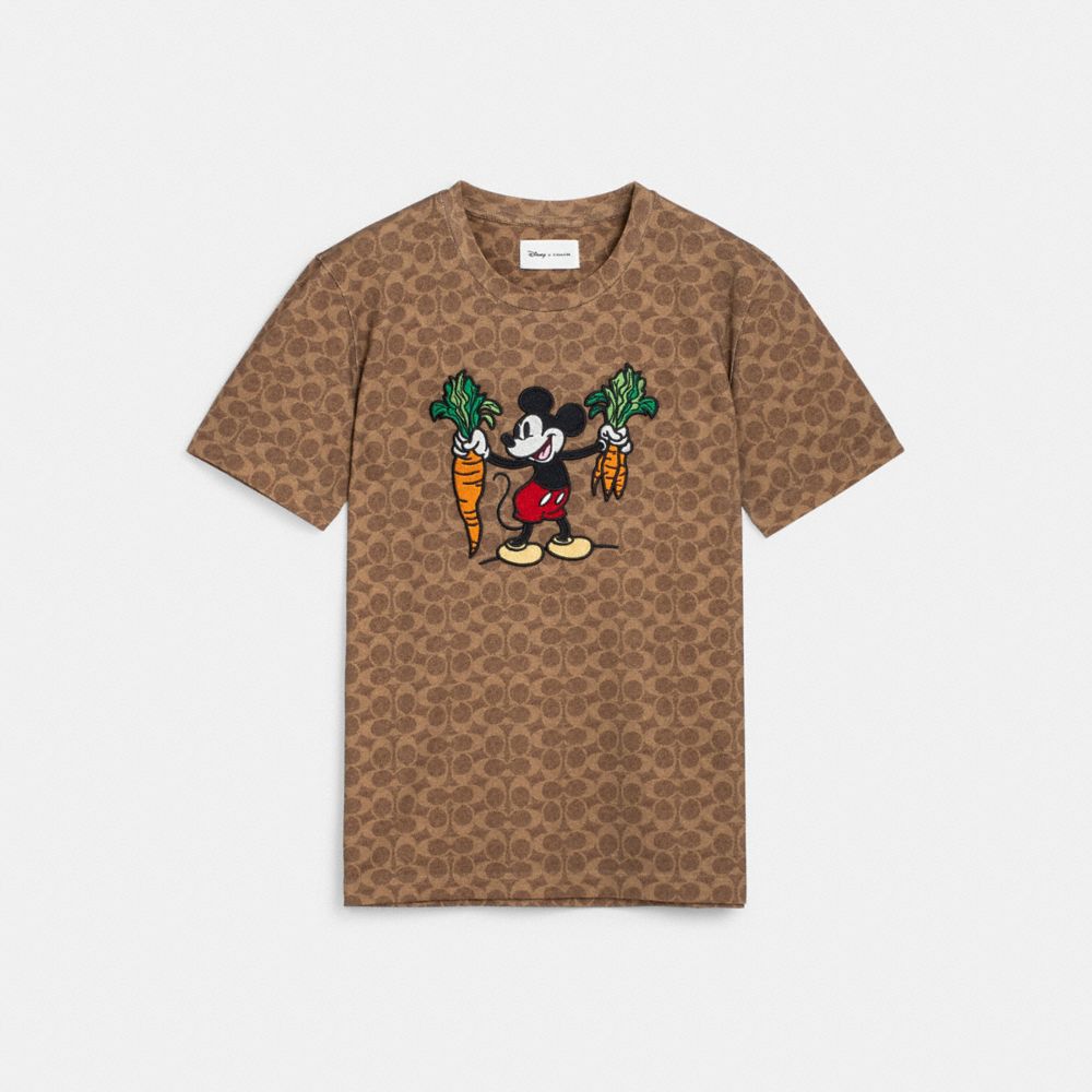 COACH　コーチとディズニーのコラボTシャツ