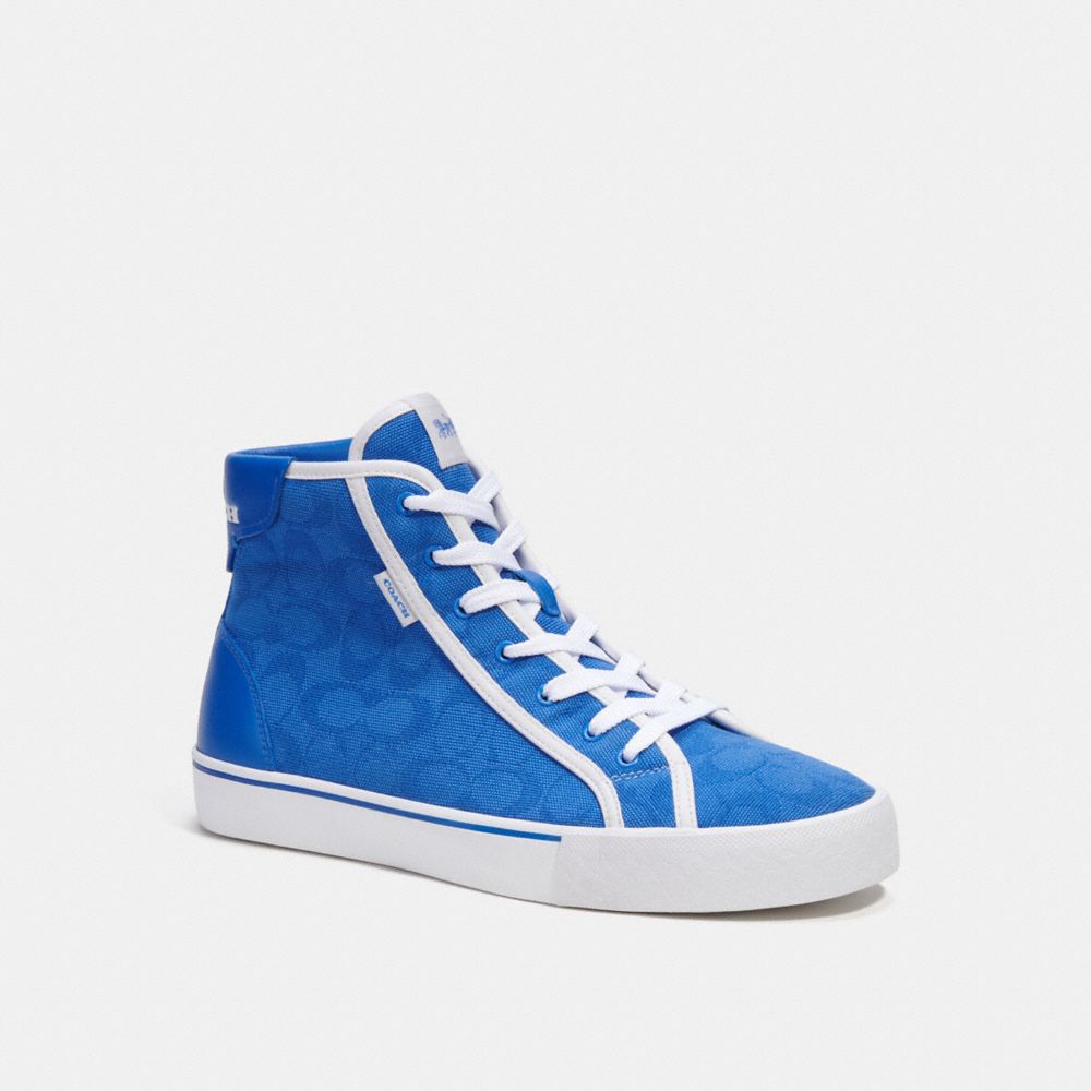 Coach blue hot sale sneakers