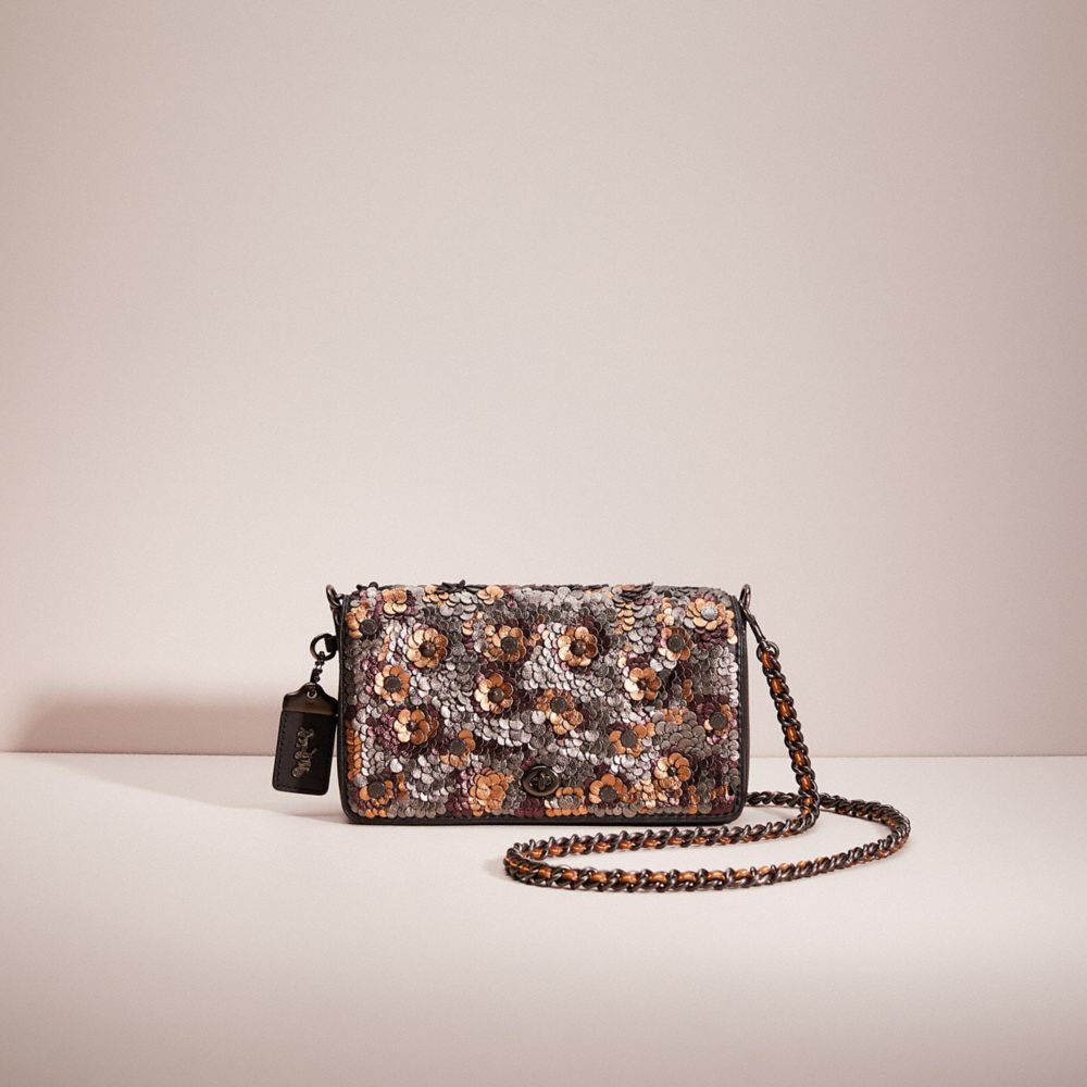 Coach Primrose Dinky w authentic Glitter Trim