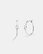 Interlocking Signature Small Hoop Earrings