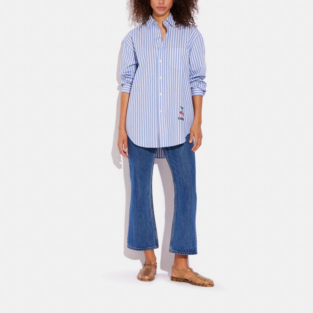 Coach Camicia button-down a righe