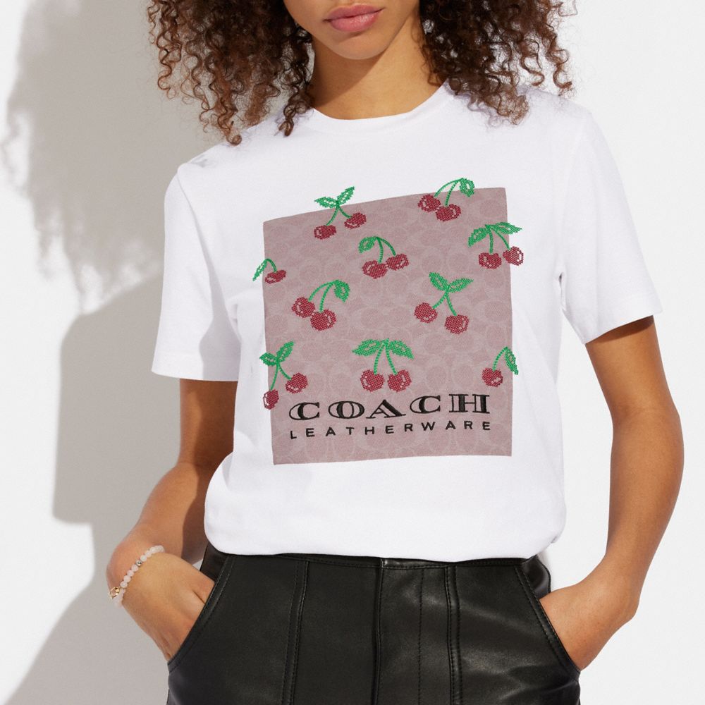 【美品】COACH Tシャツ