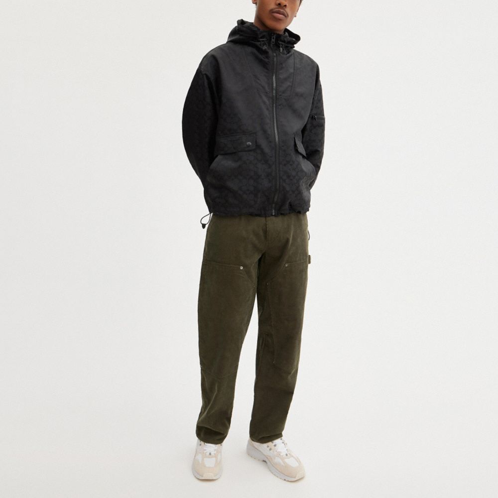 COACH®,シグネチャー ウインドブレーカー,ジャケット＆アウター,ﾌﾞﾗｯｸ