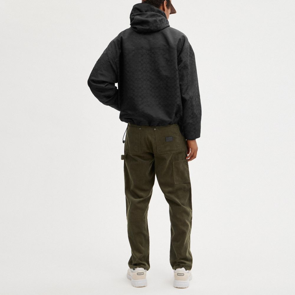 COACH®,シグネチャー ウインドブレーカー,ジャケット＆アウター,ﾌﾞﾗｯｸ