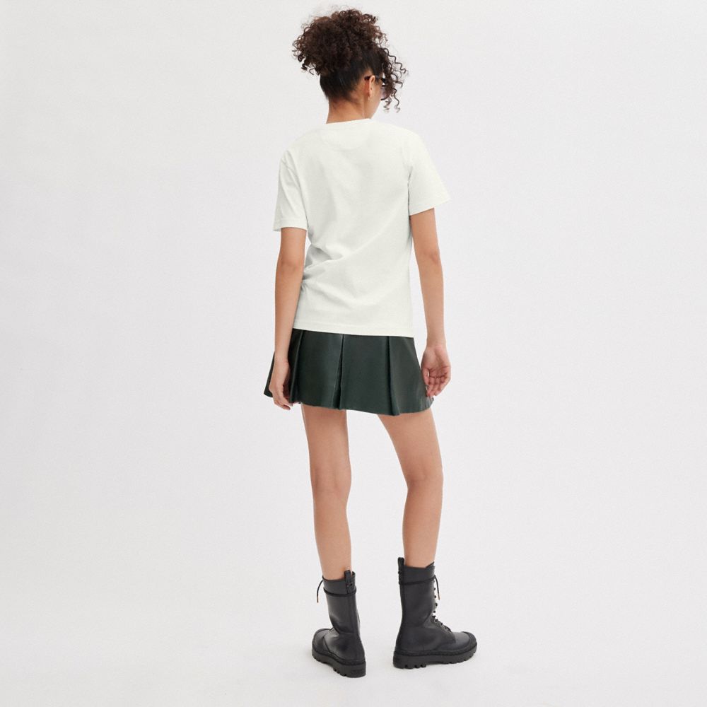 COACH®,ホース アンド キャリッジ Tシャツ,トップス＆Tシャツ,ﾎﾜｲﾄ