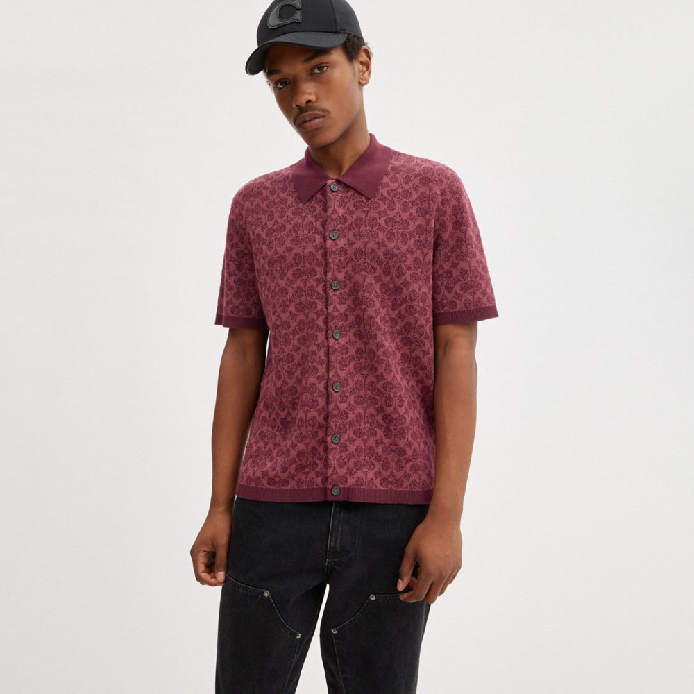 COACH®,Signature Polo,,Scale View