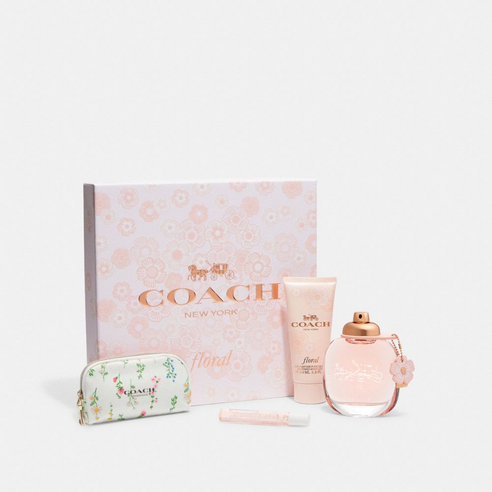 COACH Floral Eau De Parfum 4 Piece Gift Set