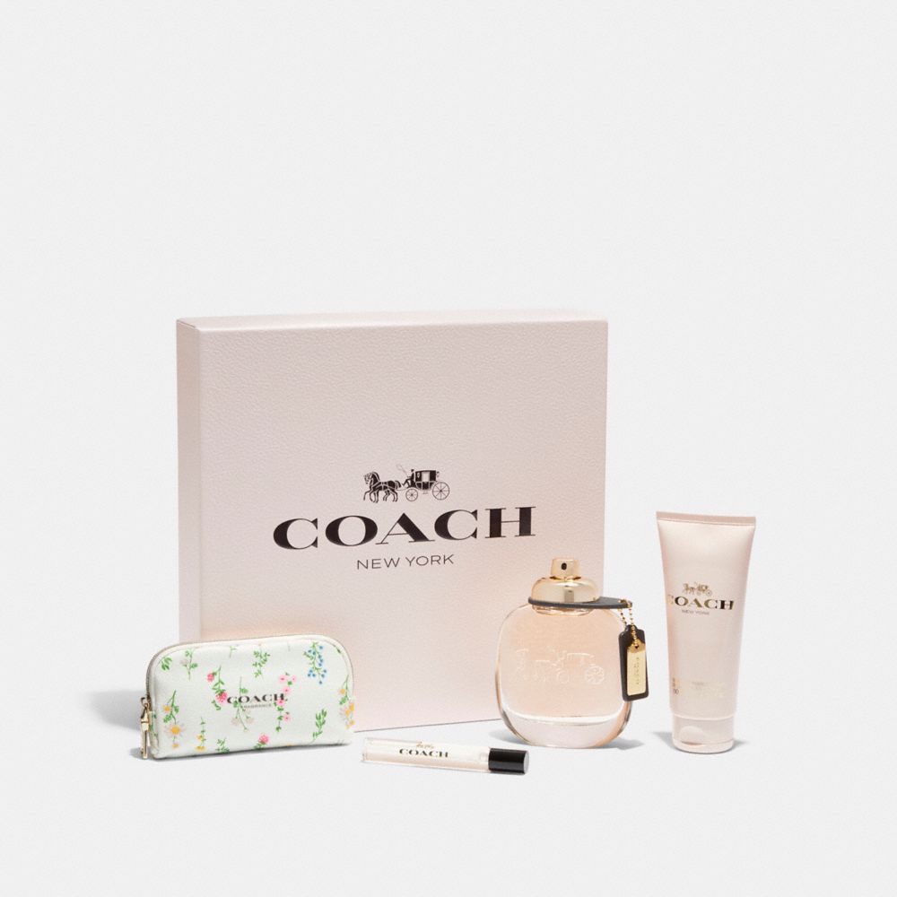 Coach new york store perfume gift set