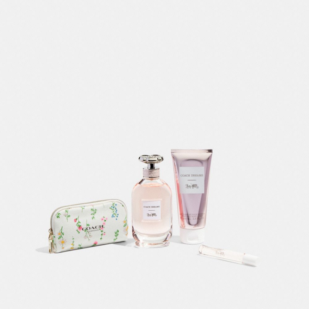 COACH®,Dreams Eau De Parfum 4 Piece Gift Set,,Front View