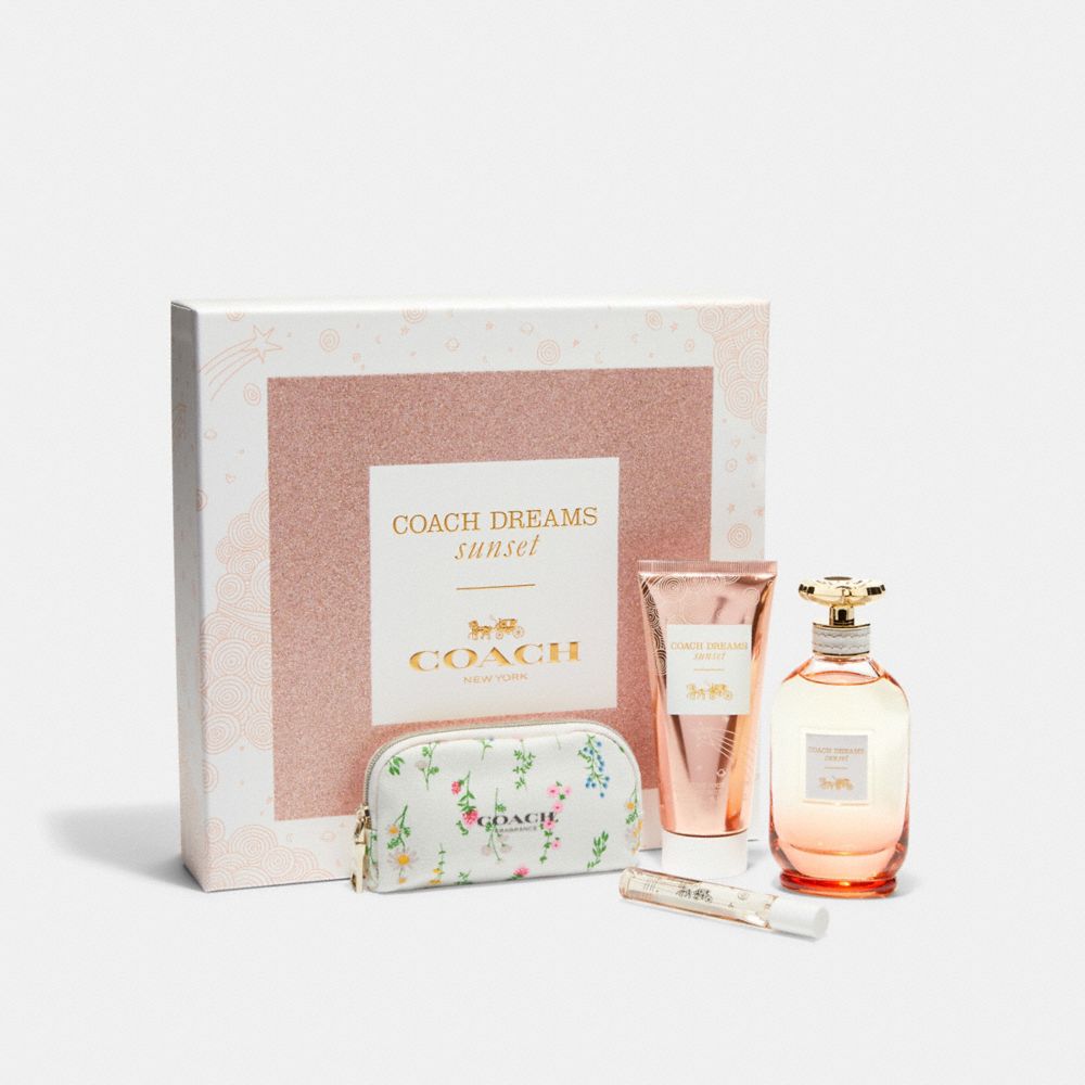 COACH Dreams Sunset Eau De Parfum 4 Piece Gift Set