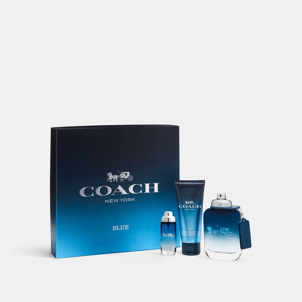 Coach Blue Eau De Toilette 3 Piece Gift Set