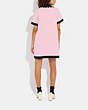 COACH®,SIGNATURE KNIT DRESS,cotton,Pink Signature Multi,Scale View