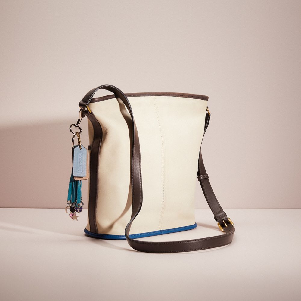 Upcrafted Vintage Duffle Bucket Bag