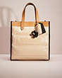 Upcrafted Field Tote With Colorblock Quilting And Coach Badge