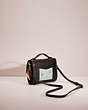 COACH®,UPCRAFTED KIP TURNLOCK CROSSBODY,Glovetanned Leather,Mini,Brass/Black,Angle View