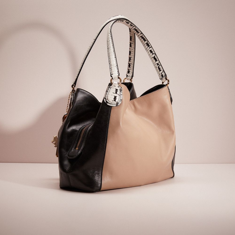 Upcrafted Edie Shoulder Bag 31 In Colorblock COACH