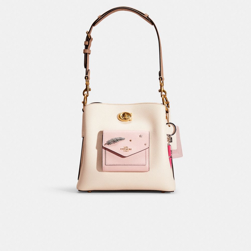 Upcrafted Willow Bucket Bag In Colorblock