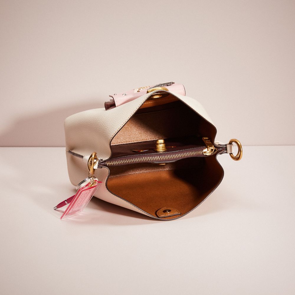 Upcrafted Willow Bucket Bag In Colorblock