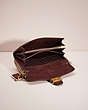 COACH®,UPCRAFTED TABBY CHAIN CLUTCH CREATION,Polished Pebble Leather,Mini,Brass/Wine,Inside View,Top View