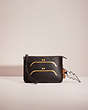 COACH®,UPCRAFTED SOHO CROSSBODY,Glovetanned Leather,Mini,Pewter/Black,Front View