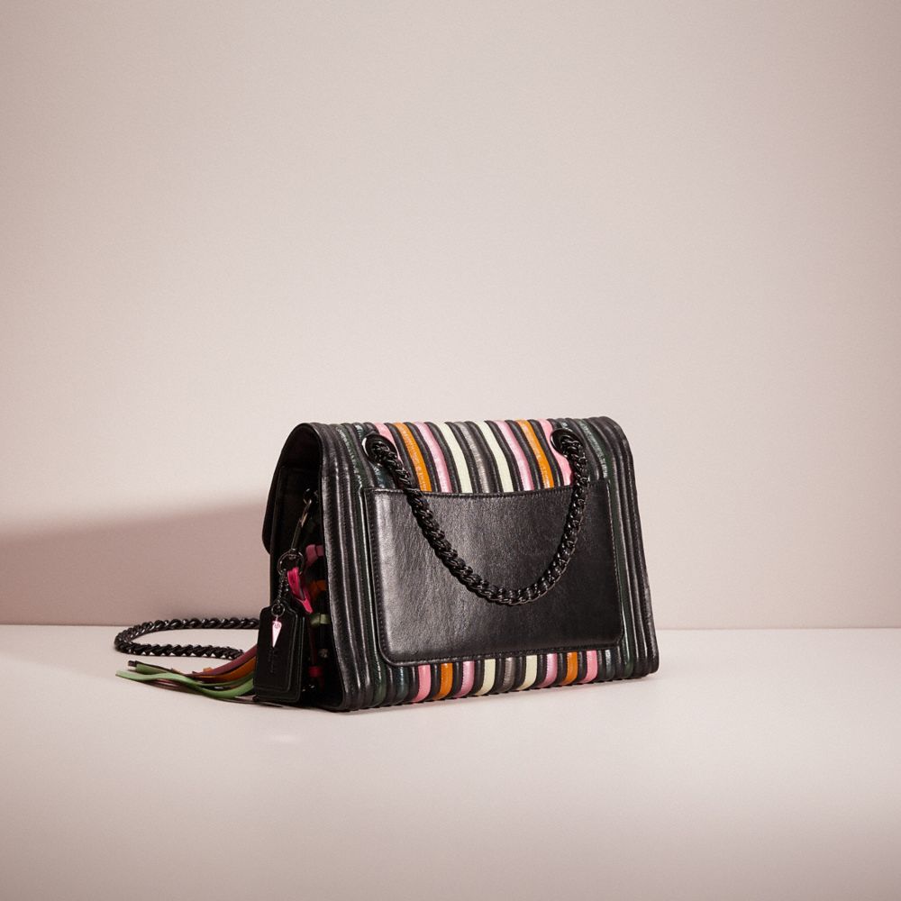 Upcrafted Parker With Colorblock Quilting And Rivets