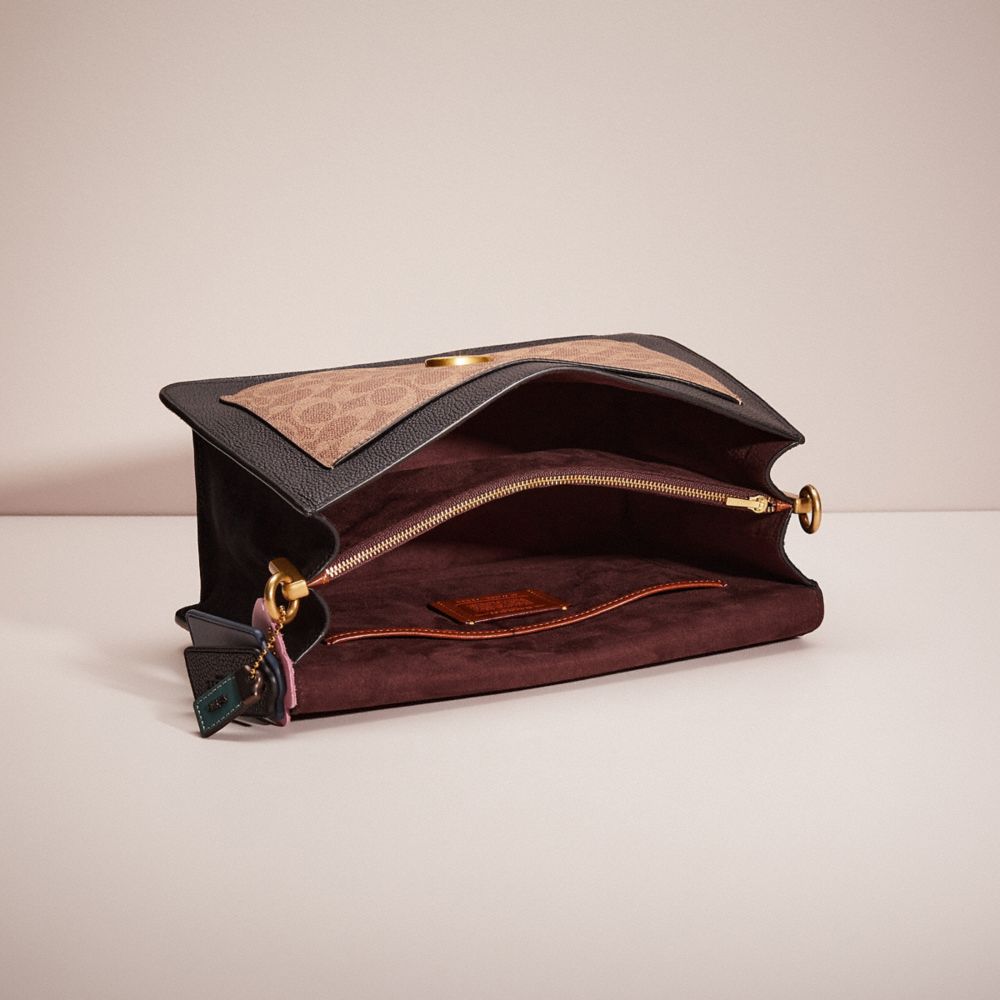 COACH® | Upcrafted Tabby Shoulder Bag With Signature Canvas