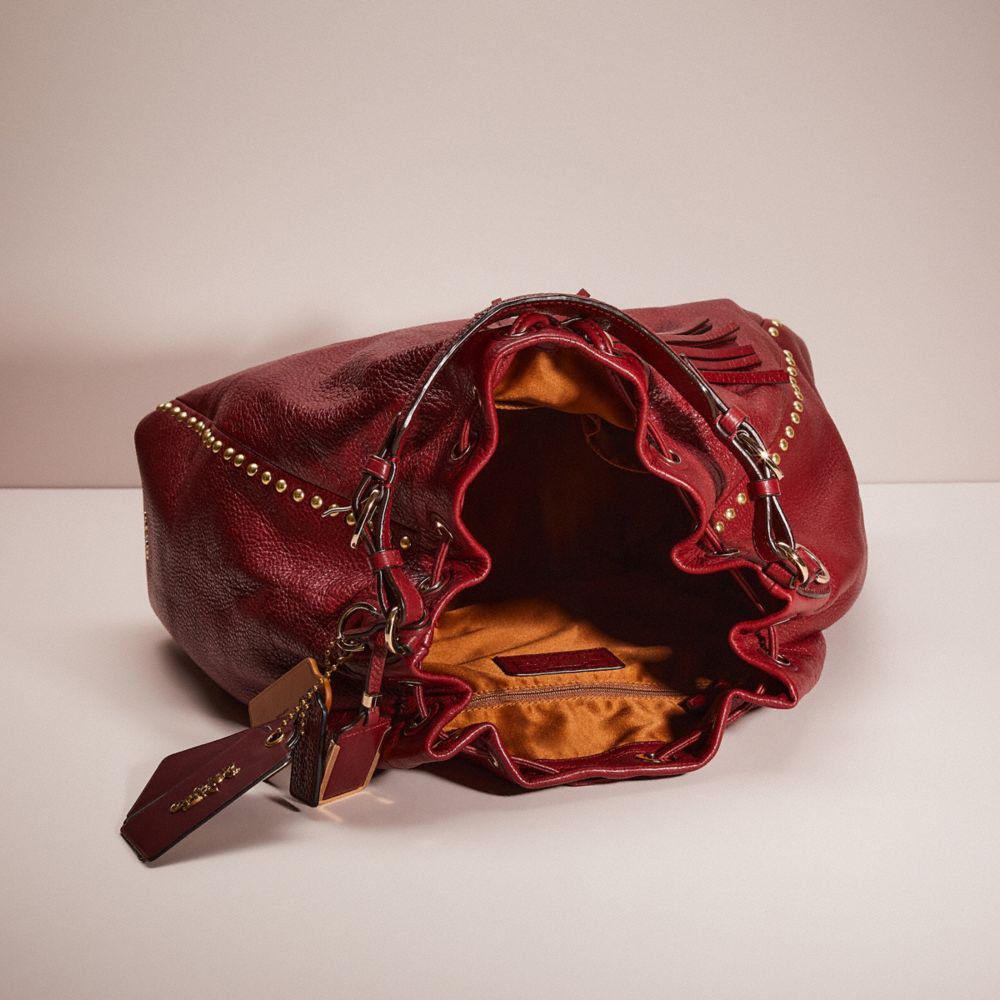Upcrafted Madison Pinnacle Large Drawstring Shoulder Bag