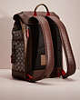 Upcrafted League Flap Backpack In Signature Jacquard