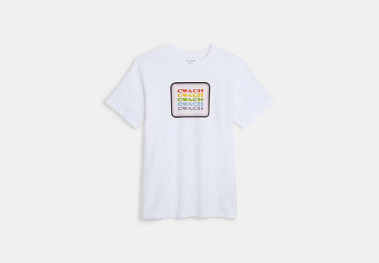 レインボー グラフィック Tシャツ, ﾎﾜｲﾄ ﾏﾙﾁｶﾗｰ, Product