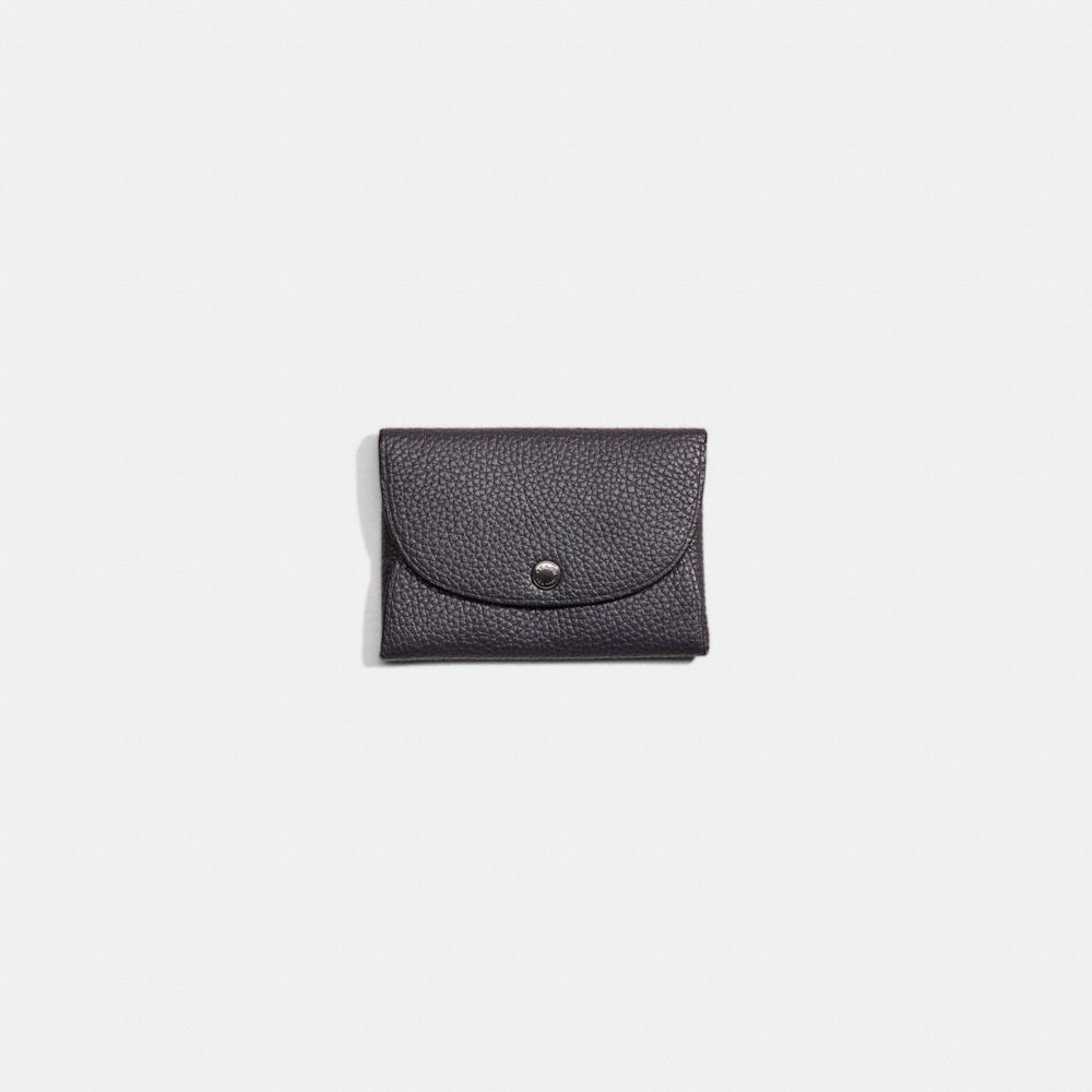 Coach snap card case sale