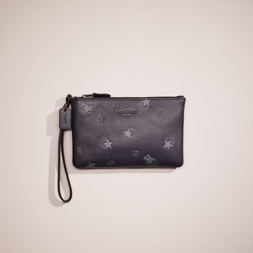 Navy coach wristlet hot sale