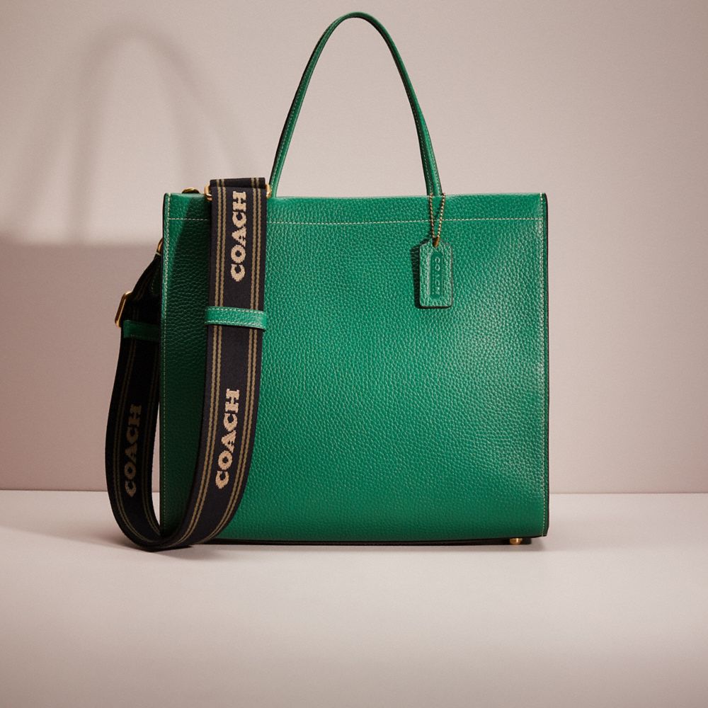 『TEN NYLON COACH GREEN XL 』 Rare Coach XL EMERALD GREEN Weekender Tote + Pouch | eBay