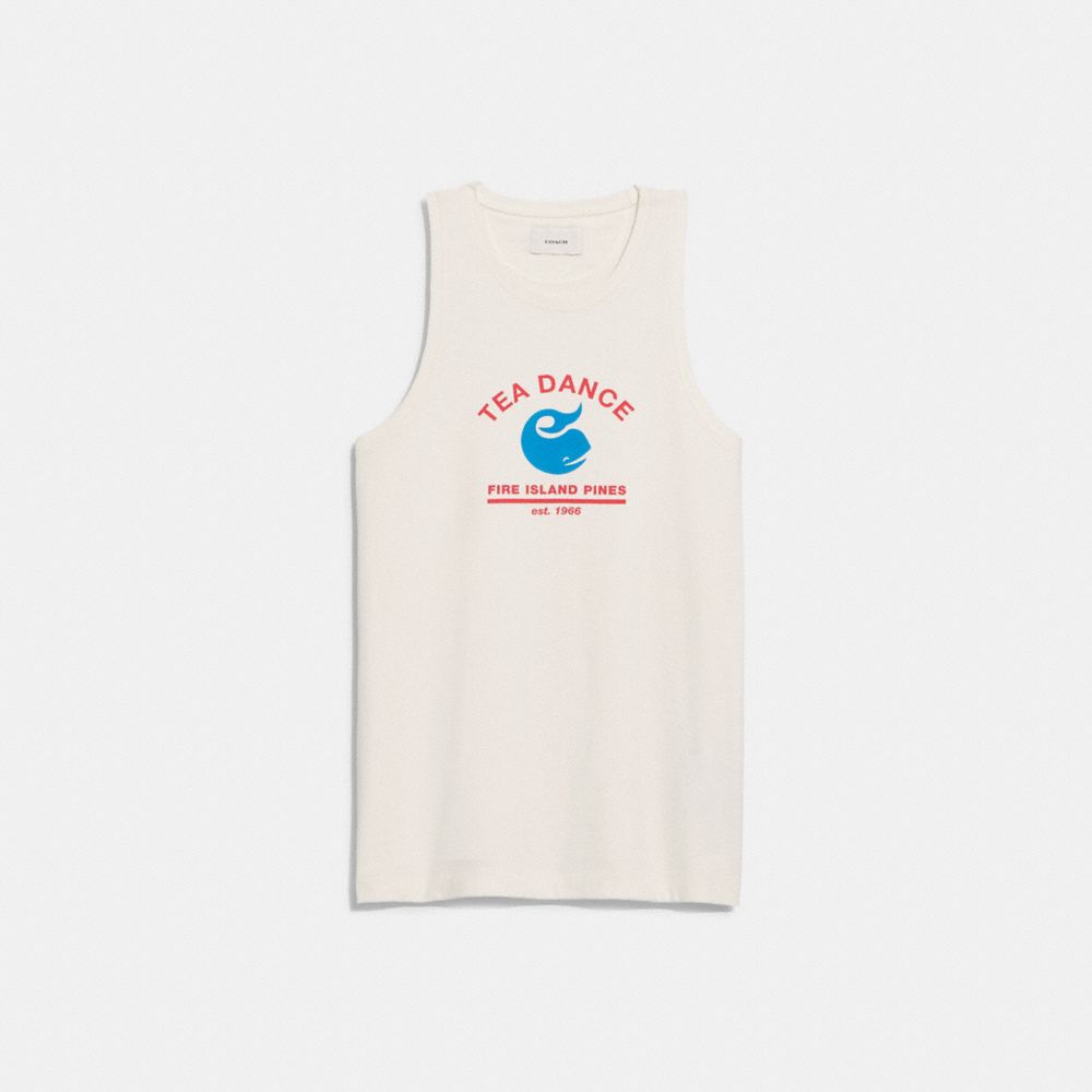 Tank Top With Tea Dance Graphic