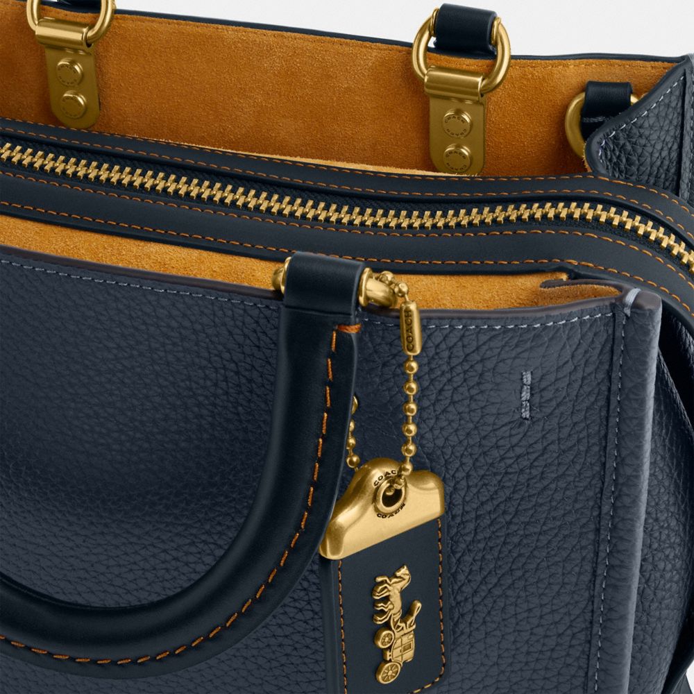 Coach 1941 Rogue 31 in Dark Denim Blue - Shoulder Bag Satchel