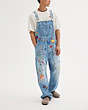 COACH®,COACH X OBSERVED BY US OVERALLS,cotton,Blue,Scale View