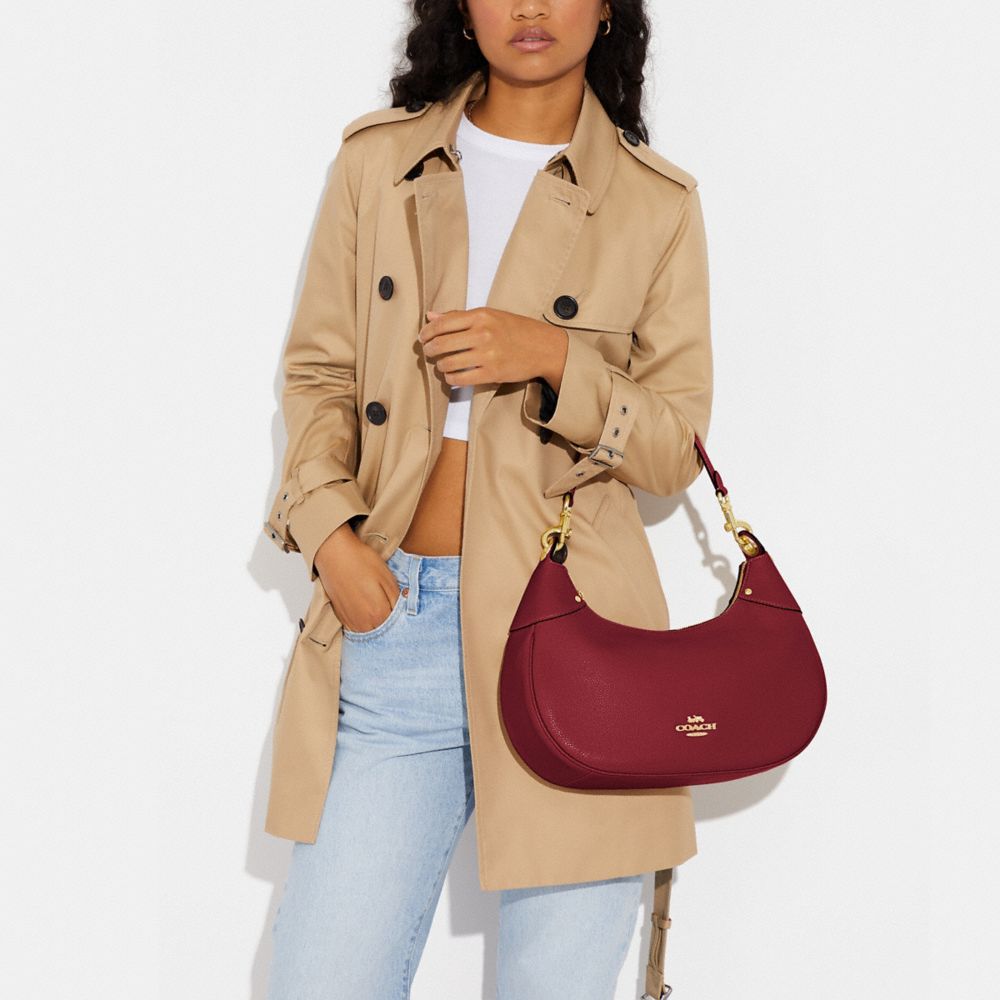 Coach Mara Hobo in Signature Canvas