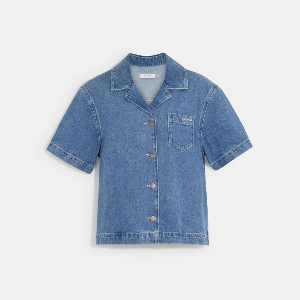 COACH®,デニム トップ,トップス&ワンピース,