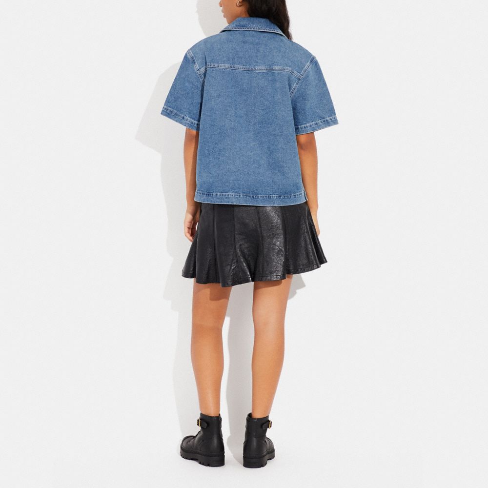 COACH®,デニム トップ,トップス&ワンピース,