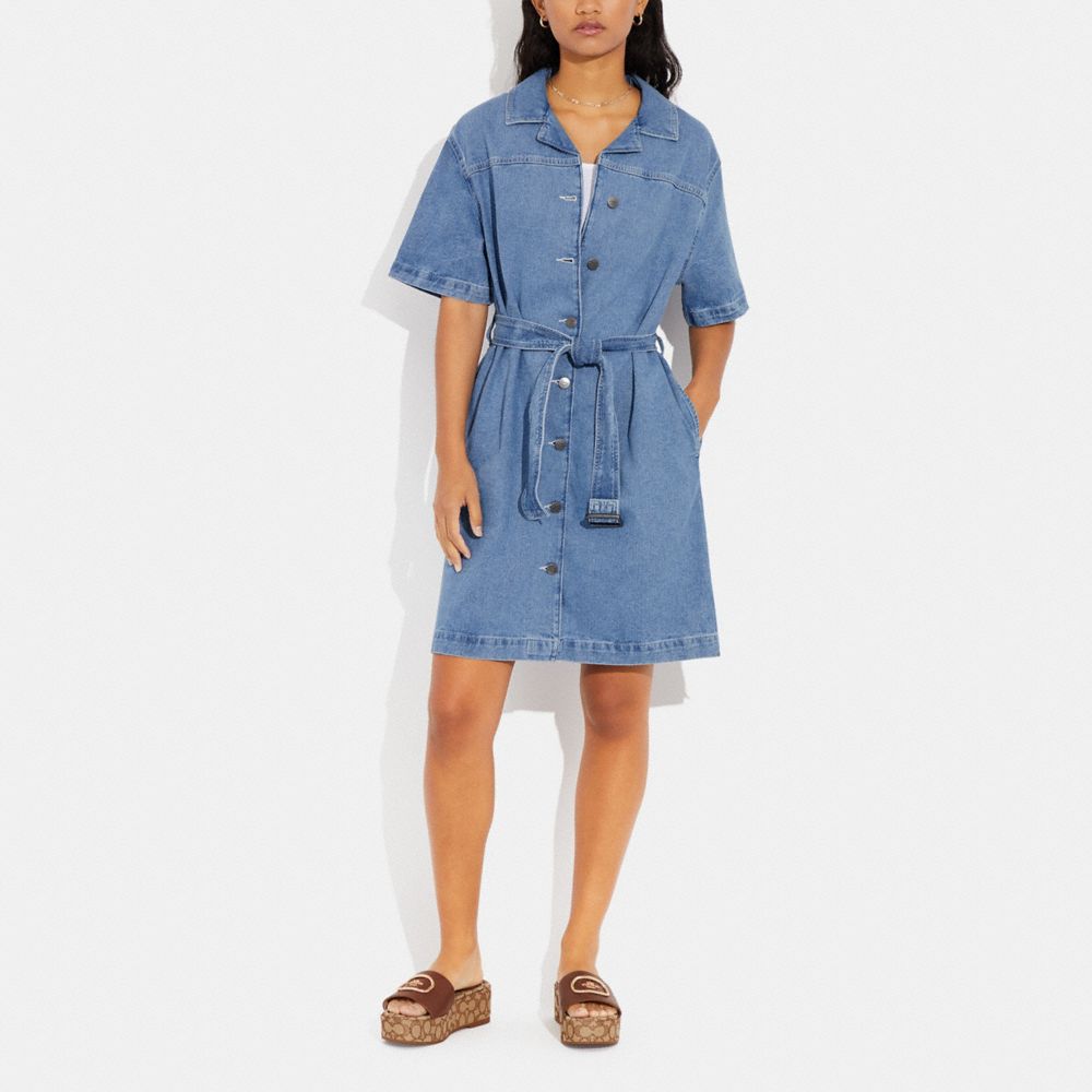 Coach 2024 denim dress