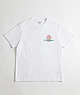 COACH®,T-shirt décontracté 95 % coton recyclé : Observateur de fleurs,95 % coton recyclé,Blanc,Front View