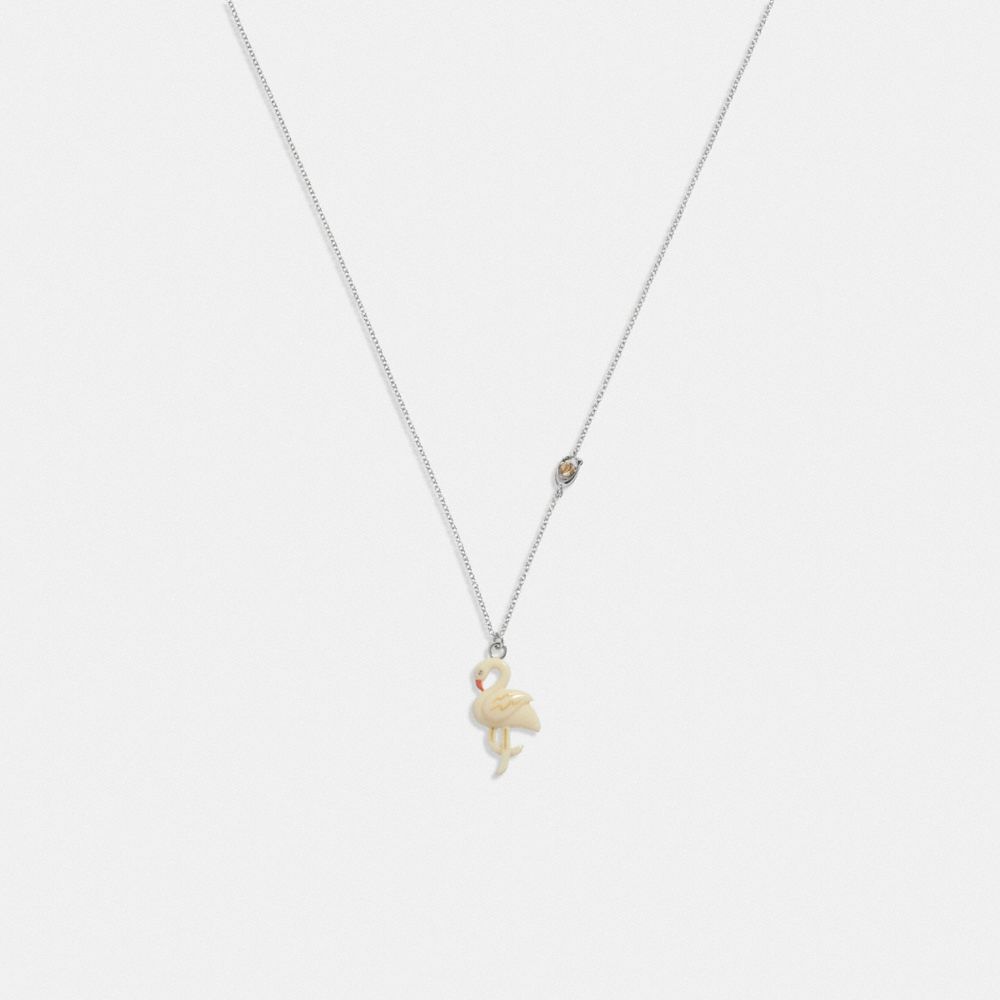 COACH® | Flamingo Pendant Necklace