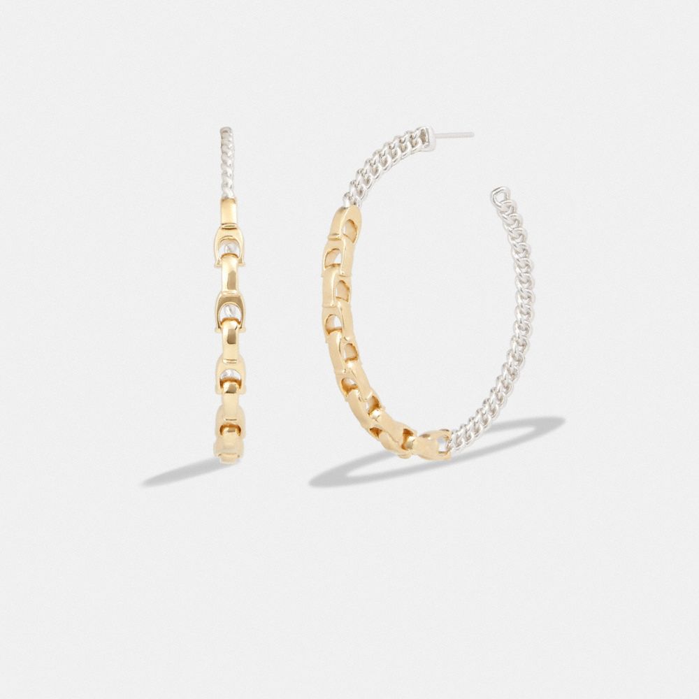 COACH®: Signature Mixed Chain Bracelet