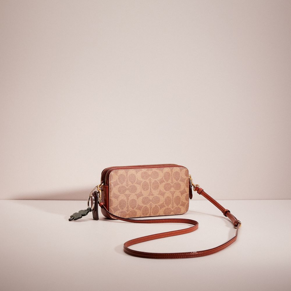 Coach messenger crossbody cheap in colorblock signature canvas