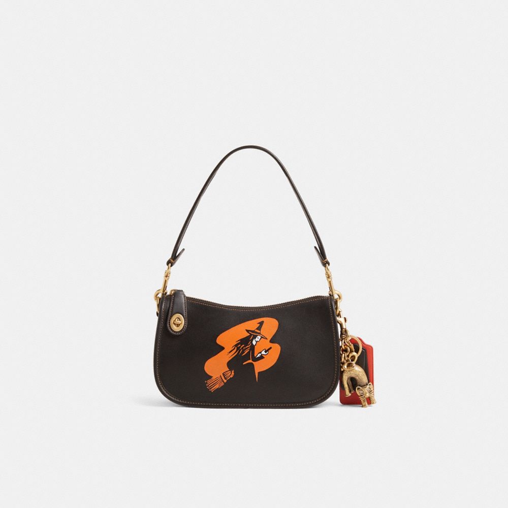 COACH®,Custom Swinger Bag,,Front View