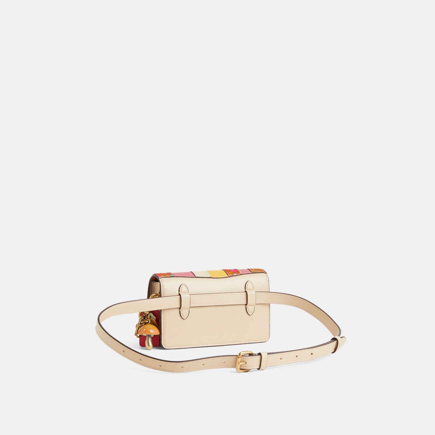 Женская сумка Coach Custom Bandit Belt, цвет: Латунный / Слоновая кость — фото 2