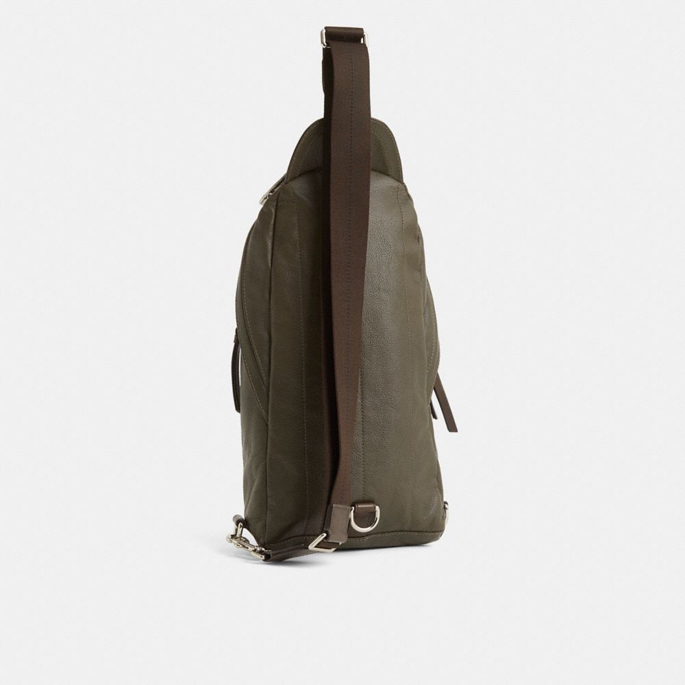 バッグ COACH Thompson Leather Sling Bag Cross Custom Thompson Convertible Sling Pack | COACH®